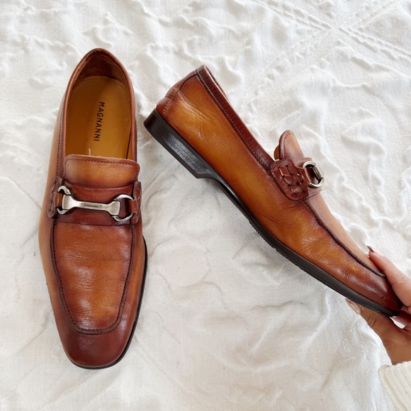 Magnanni Rafa Loafers Size 7 $375 - Picture 7 of 10